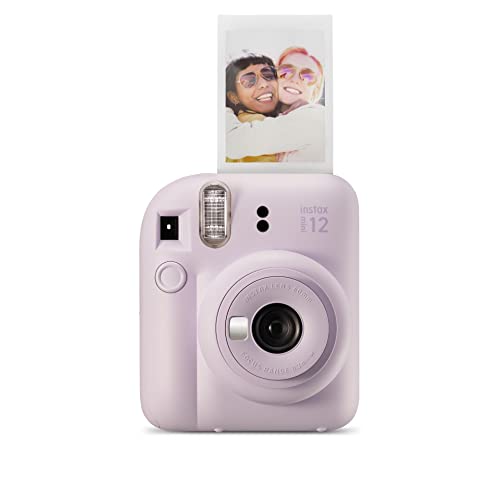 Máquina Fotográfica Instantânea FUJIFILM Instax Mini 12 (Lilás) Fujifilm - Câmeras de filme - instantânea, mini, visor selfie, modo primeiro plano