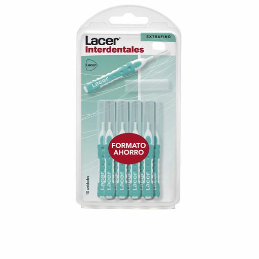 Escova Interdental LACER 10 Unidades (Preto) Lacer - Escovas de dentes - interdental, 10 unidades, preto