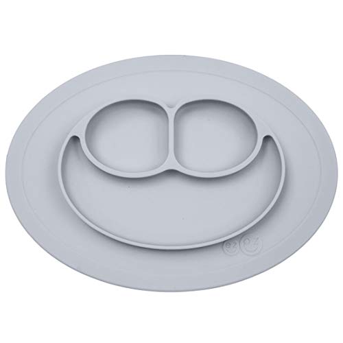 Prato de Silicone com Arandela Pequena 2 em 1 Mini EZPZ - Pratos - prato, silicone, arandela, pequena, 2 em 1, mini