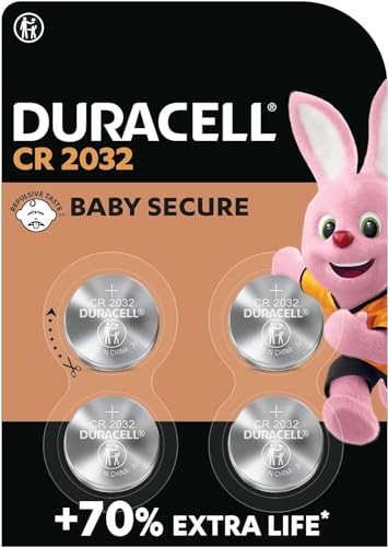 Pilhas DURACELL Cr2032 (4 unidades - Pilha de litio) DURACELL PRODUCTS COMPANY - Baterias de uso geral - litio, cr2032, 3V, 120mAh