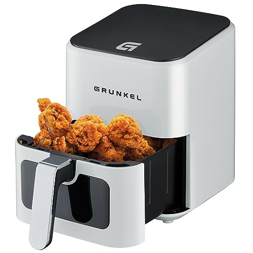 Fritadeira sem Óleo Grunkel Air Fryer | Branco GRUNKEL - Fritadeiras - 4L, 1200W, temperatura ajustável, programa automático