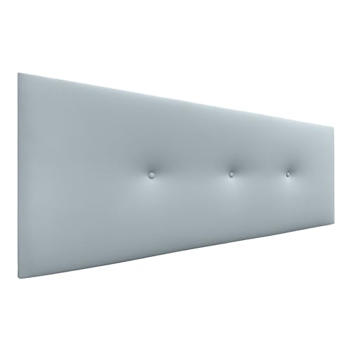 Cabeceira para Cama DHOME com Almofada Polipiel e Tecido Acualine DHOME - Cabeceiras e peseiras - almofada, polipiel, acualine, 150x4x50 cm