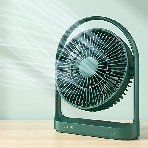 Ventoinha JISULIFE 001 (3 velocidades - 40 W) Shenzhen Jisu Technology Co., Ltd. - Ventoinhas de mesa e de pedestal - 3 velocidades, 40 W