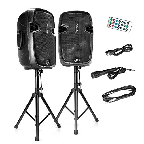 Coluna High Power PYLE PHHP1249KT (1800W) PYLE - Acessórios de áudio - subwoofer, bluetooth, compressão, EQ, usb, SD
