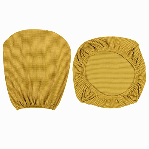 Capa de Assento YIKKO 1 Peça Amarelo e Castanho Yikko - Capas de sofá - amarelo, castanho, assento