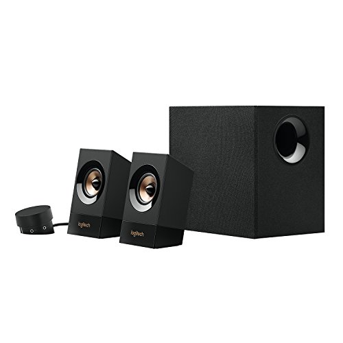 Colunas Logitech Z533 (PC e Consolas - 2.1) Logitech - Alto-falantes - 2.1, 60 W, subwoofer, MDF