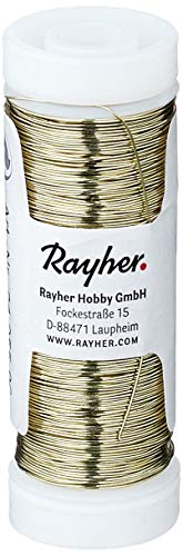 Aço Inoxidável RAYHER 2405596 (0.3 mm - 50m) Rayher Hobby GmbH - Fios de artesanato - aço inoxidável, 0.3 mm, 50m