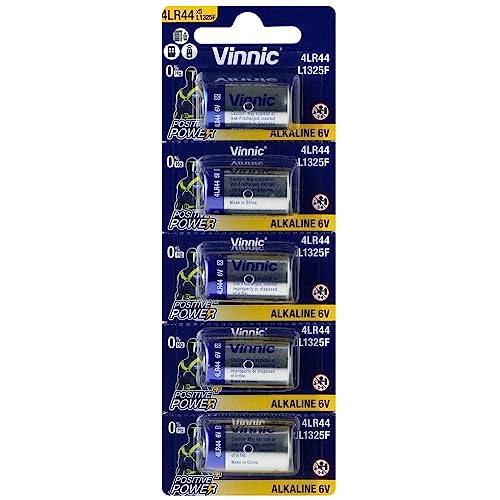 Pilha Recarregável VINNIX 4LR44 (1.2V - 2000mAh) Vinnic - Baterias - 1.2V, 2000mAh, lr44, alcalino