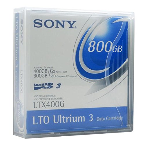 Cassetes virgens SONY LTX400GR LTO (1 peça) Sony - Mídias vazias - cassete, virgem, lto