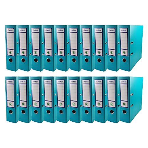Arquivador NETUNO EKBOX (Azul - Polipropileno - A4) Netuno - Pastas Organizadoras - polipropileno, a4, azul