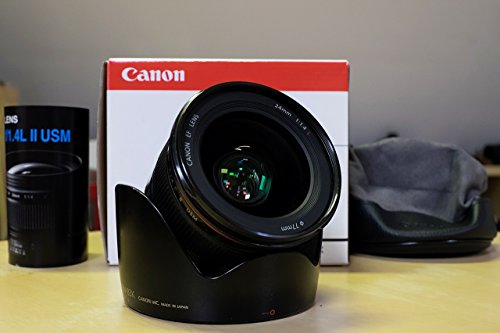 Objetiva CANON EF 24mm 1.4L II USM (Encaixe: Canon EF - Abertura: f/1.4) Canon - Lentes de câmera - 24mm, f/1.4, ultra-wide, canon ef