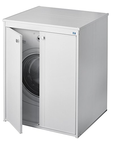 Cobertura para Máquina de Lavar Roupa NEGRARI 5012P Negrari - Acessórios para máquina de lavar e secar - pvc, branco, 70x60x94cm
