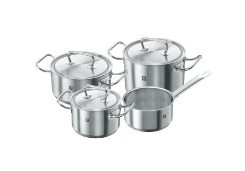 Conjunto de Panelas ZWILLING Twin Classic (Aço Inoxidável - 16-20-24-28cm) ZWILLING - Utensílios de cozinha - aço inoxidável, 4 peças, 16-20-24-28cm