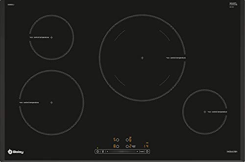Placa de Vitrocerâmica BALAY 3EB985LU (Elétrica - 79.1 cm - Preto) Balay - Cooktops - vitrocerâmica, elétrica, 79.1 cm, preto