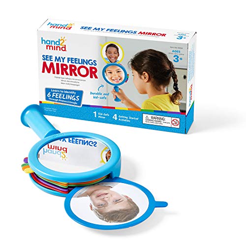 Espelho de emoções para crianças LEARNING RESOURCES Learning Resources - Brinquedos - espelho, emoções, crianças