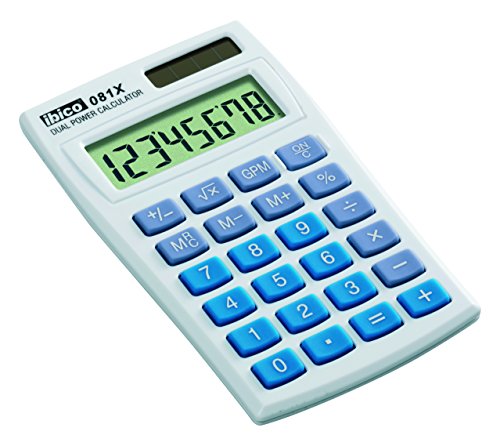 Calculadora de Escritório IBICO 8 Digitos Ofc-Calc21 Branco Ibico - Calculadoras - 8 dígitos, escritório