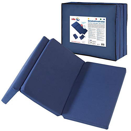 Colchão de Viagem ROBA (Azul Claro - Espuma) roba-kids - Móveis para bebês e crianças pequenas - azul claro, espuma, viagem