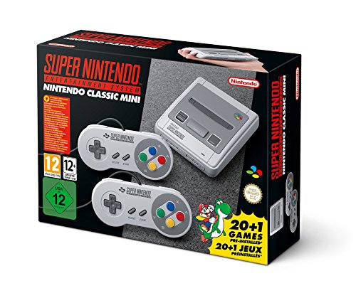 Consola Portátil SUPER NINTENDO Mini Classic Edition (Preto) Nintendo - Consolas de videojogos - portátil, mini classic edition, preto