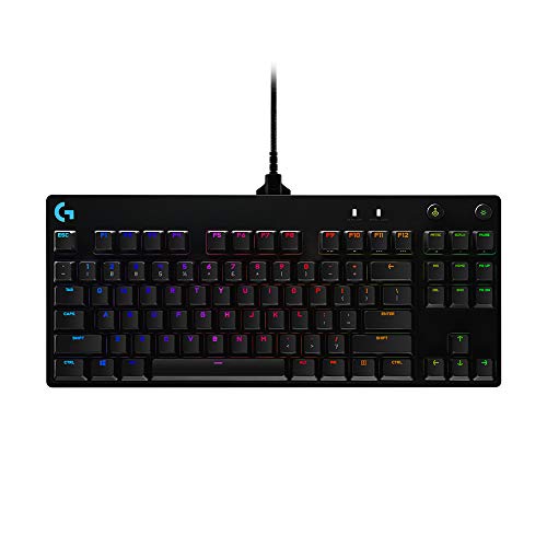 Teclado LOGITECH G PRO (Com Cabo - Layout US) Logitech - Teclados - mecânico, layout US, cabe, RGB Lightsync