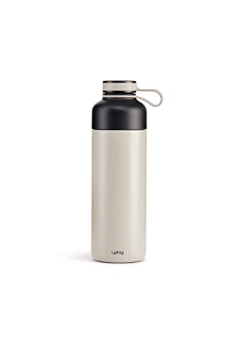 Garrafa Térmica LÉKUÉ Cinzento (Aço Inoxidável - 0.5L) Lékué - Porta-alimentos e bebidas - cinzento, aço inoxidável, 0.5L