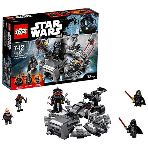 LEGO Star Wars - A Transformação de Darth Vader (Idade Mínima: 7) LEGO - Blocos de encaixe - star wars, darth vader, transformação, 7 anos