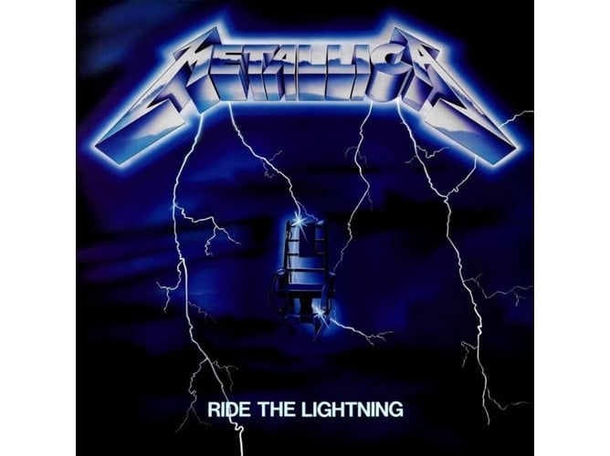 Vinil Metallica - Ride The Lightning (Remastered 2016) Universal Music - Música e gravações de som - vinil, metallica, ride the lightning, remastered, 180 gramas, capa remasterizada, booklet, fotos inéditas, introdução, james hetfield