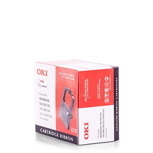 Fita para impressora OKI 9002303 Preto (Consumível Informática e Tel.) OKI - Fitas para impressora - preto, oki mc160, oki mc170, oki mc180, oki mc190