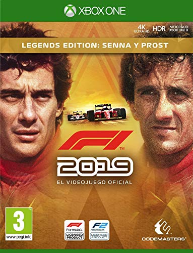 Jogo Xbox One Codemasters F1 2019: Legends Edition (M3) Koch Media - Software de jogos de vídeo - xbox one, codemasters, f1 2019, legends edition