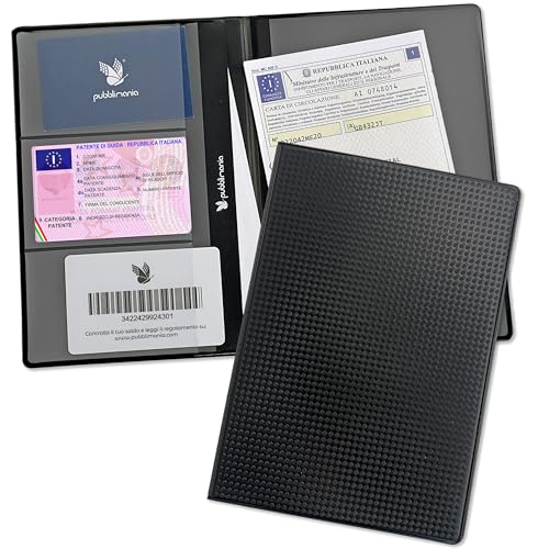 Porta Documentos PUBLIMANIA Tipo Carbono pubblimania - Carteiras e clips de dinheiro - carbono, fecho duplo, bolsas internas, suporte cartões