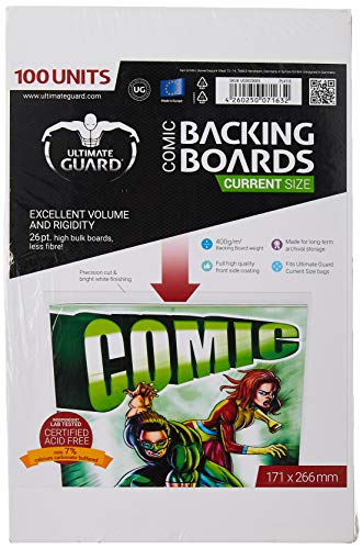 Conjunto 3 Tabuleiros Backing Boards Comic Concept Ultimate Guard - Brinquedos e jogos - 3 tabuleiros, backing boards, comic concept, capa interior branca