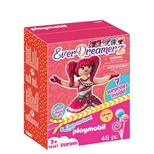 Playmobil Everdreamerz Starleen Candy World PLAYMOBIL - Bonecos de ação e brinquedo - everdreamerz, Starleen, Candy World, amigas inseparáveis, personagens, acessórios