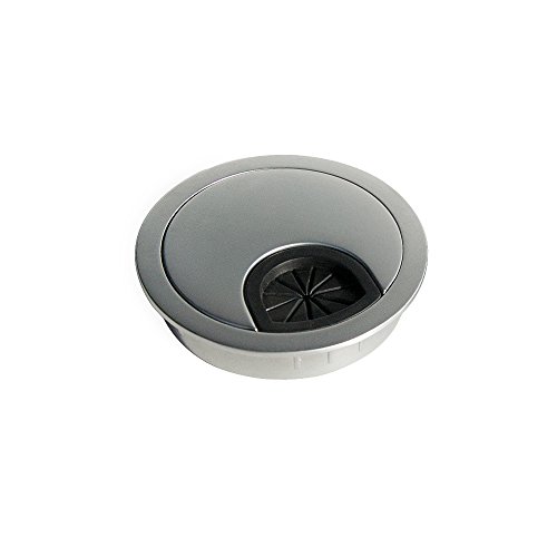 Alavanca para Mesa EMUCA Passagem Circular Ø 60 Mm Cromo Mate Emuca - Aquecimento, ventilação e ar condicionado - passagem, circular, 60 mm, zamac, cromado mate