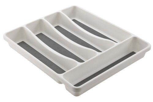 Organizador de Talheres MONDEX PLS261-00 (Branco - Plástico) Mondex - Organizadores de utensílios e talheres - branco, plástico