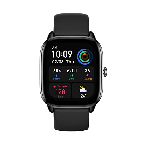 Smartwatch AMAZFIT GTS 4 Mini (Suporta SpO2 - Preto) Amazfit - Óculos inteligentes - SpO2, preto, amazfit gts 4 mini