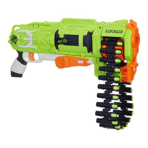 Lançador NERF Zombie Rip Chain & Dart (Idade Mínima: 8 anos) Nerf - Armas de brinquedo e acessórios - lançador, nerf, zombie, rip chain, dart, idade mínima