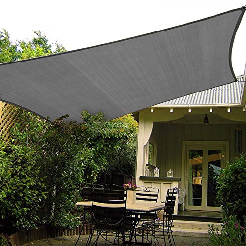 Toldo Vela Rectangular 3X5 M Cinzento Grafite HAIKUS Patio Shack - Toldos e gazebos - vinil, alta qualidade, resistência, fácil de montar