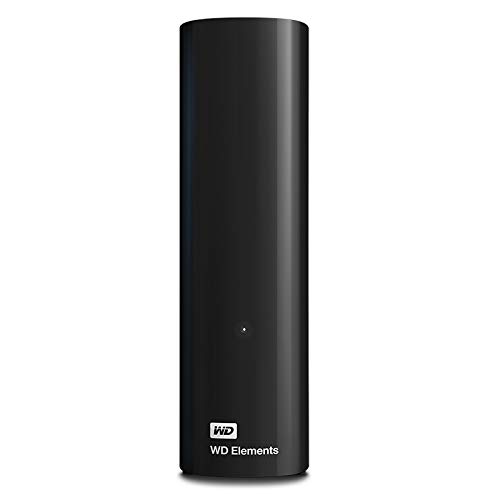 Disco HDD Externo WESTERN DIGITAL Elements Desktop (Preto - 12 TB - USB 3.2) Western Digital - Discos rígidos - 12 tb, USB 3.2, externo, preto