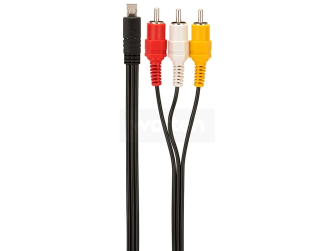Cabo Adaptador SONY VMC-15MR2 RCA 3 x RCA Preto Sony - Cabos de áudio e vídeo - 15m, RCA, multi, preto