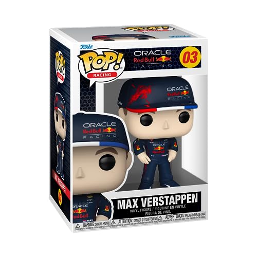 Figura FUNKO Pop! Formula 1: Max Verstappen Funko - Roupa - vinil, 9 cm, caixa original