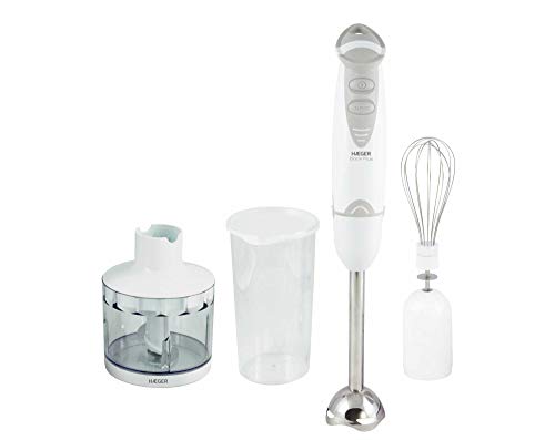 Varinha mágica doce plus com conjunto de acessórios 400 W branco HAEGER - Batedeiras e liquidificadores - 400 W, acessórios, branco