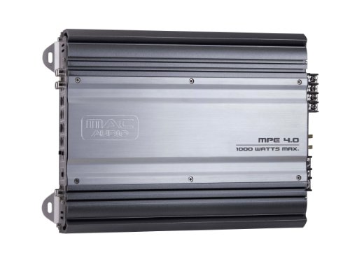 Amplificador Auto MAC AUDIO MP-EXCLUSIVE 4.0 MAC AUDIO - Áudio - 4 canais, 250W, filtro ajustável, proteção
