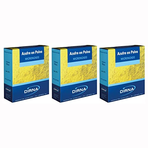 Azufre em Pó para Plantas 3 Caixas de 750 Gr DIRNA - Vitaminas e suplementos - azufre, pó, plantas, 3 caixas, 750g