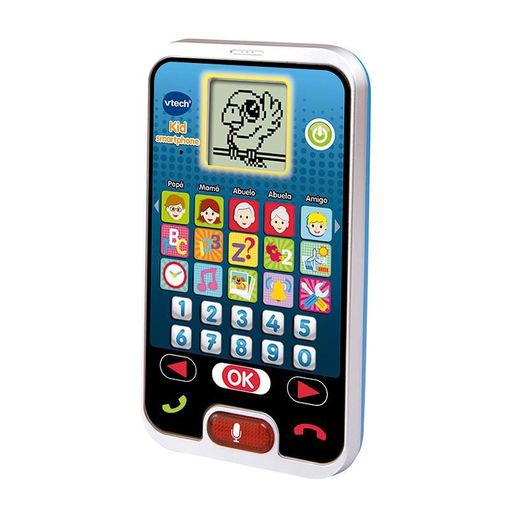 Smartphone VTECH Kid Smartphone Azul e Rosa VTech - Eletrônicos falsos - smartphone, bebé, jogos, câmara