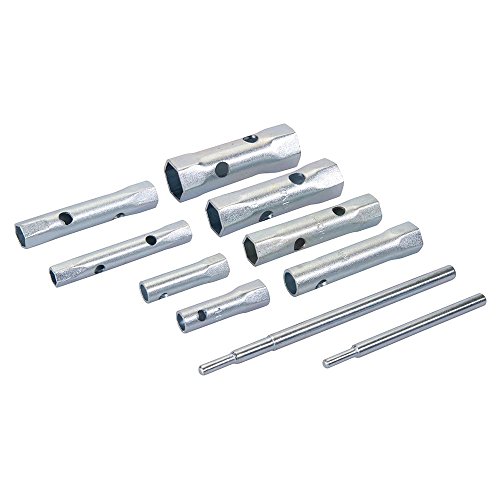 Conjunto de Chaves de Fenda SILVERLINE 394221 Silverline - Chaves inglesas - aço resistente, 2 barras, 0,45 kg