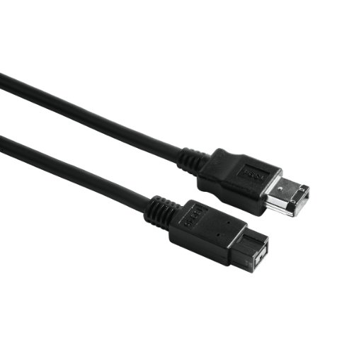 Cabo de Dados HAMA (FireWire - 2 m - Preto) Hama - Cabos - firewire, 2 m, preto