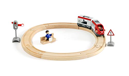Pista ferroviária de brincar BRIO World 33511 | Castanho, Verde (Jogos de Sociedade) BRIO - Comboios de brincar e conjuntos de comboios - pista ferroviária, brincar, brio world, castanho, verde, jogos sociedade