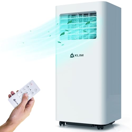 Ar Condicionado Portátil KLIM Klim (Área Bruta 300 m3/min - 9000 BTU) KLIM - Ar condicionado - 9000 btu, 1800 W, 300 m3/min, 53 dB