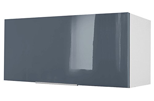Armário de Cozinha BERLIOZ CREATIONS BLC-OC-GRIS BERLIOZ CREATIONS - Armários de cozinha - aglomerado cinza, contemporâneo, 1 porta dobrável, suportes para parede