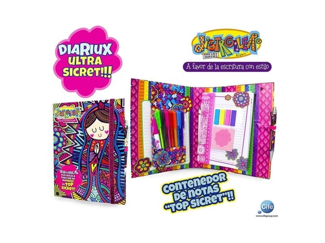 Diário Virgem Diariux Ultra Secret Cool Cifra 2 Virgencita - Cadernos e bloco de notas - virgem, ultra secreto, cool