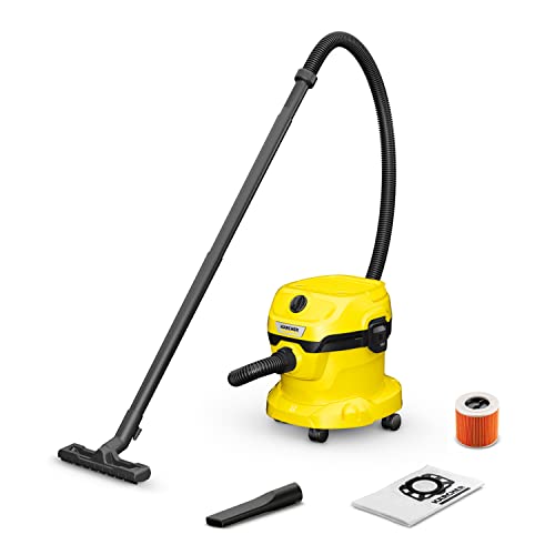 Extrator de pó Kärcher WD 2 Plus V-12/4/18/C | Azul (Armazenamento e limpeza) Kärcher - Aspiradores - extrator, pó, kärcher, wd 2 plus v-12/4/18/c, azul
